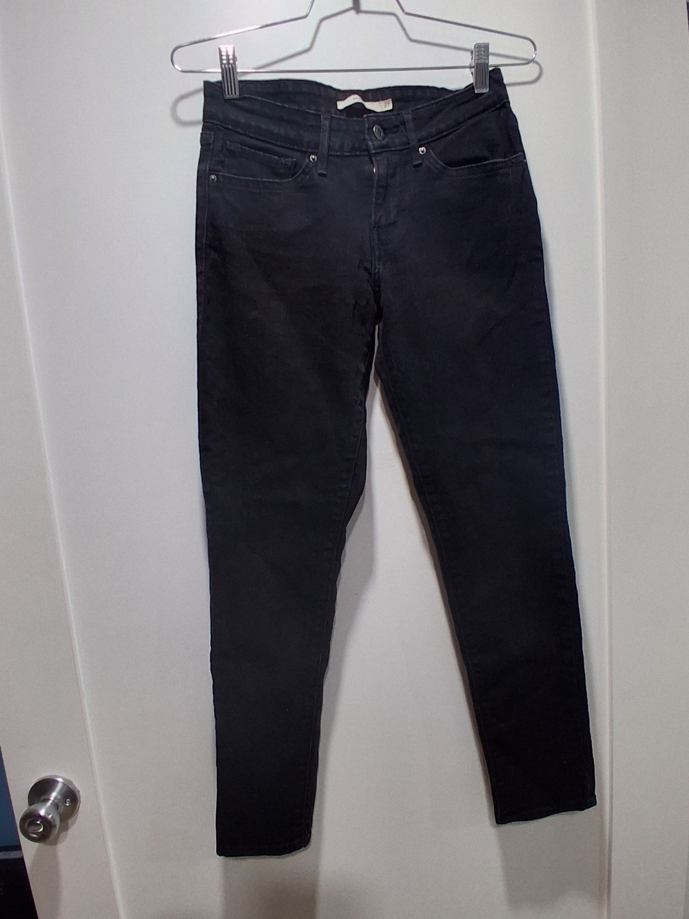 Levi's Black Skinny Jeans 27